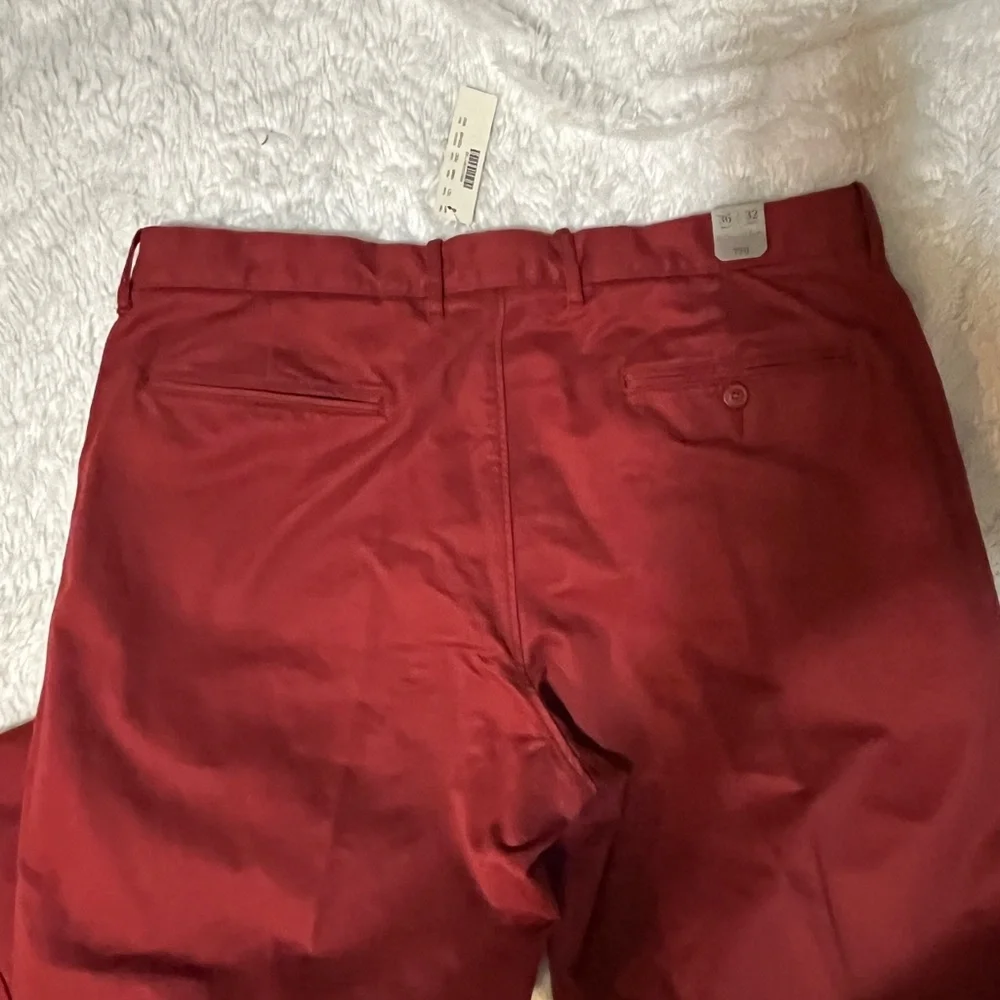 J CREW Broken In 770 Men's Rust Straight Legs Chino Pants Size 36x32